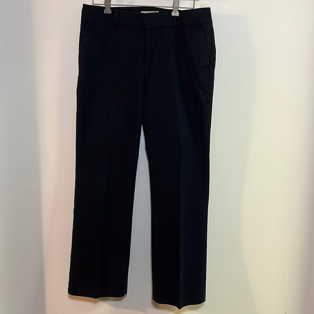 Banana Republic Pants Women's Size 8S Navy Blue Cotton Twill Chino Trouser